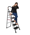 Parasnath Black Heavy Folding Ladder