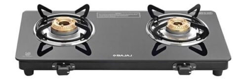 Bajaj Ucx 2 Burner Slim Glass Top Gas Stove