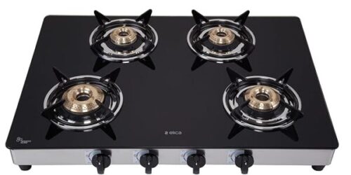 Elica Vetro Glass Top 4 Burner 
