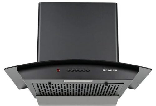 Faber 60 Cm 1100 M³/Hr Auto-Clean Curved Glass Kitchen Chimney