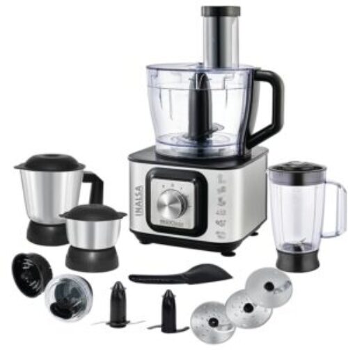 INALSA Food Processor for Kitchen with Blender Jar 
