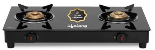 Lifelong 2 Burner Gas Stove Top 
