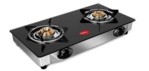 Pigeon by Stovekraft Favourite Glass Top 2 Burner Gas Stove