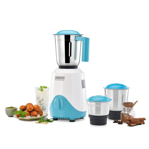 USHA Rapid mix 500-Watt Copper Motor Mixer Grinder