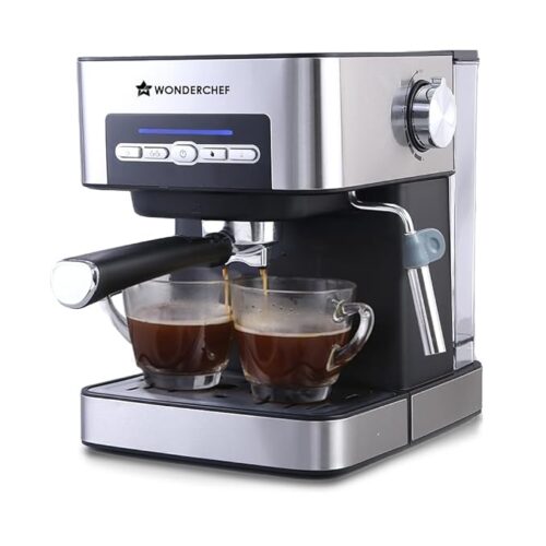 Wonderchef Regalia Espresso Coffee Maker 15 BarHeater